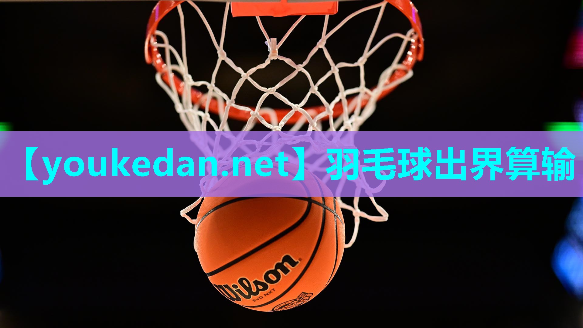 羽毛球出界算输